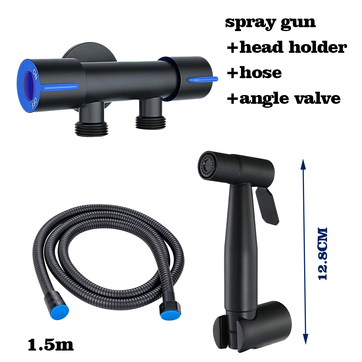 Bidet Spray Gun Set Toilet Bidet Sprayer Set Heavy Duty Spray Gun ...