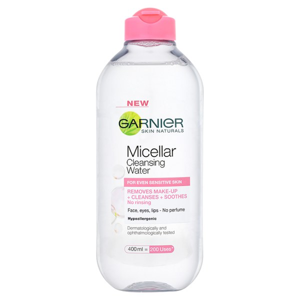 natural micellar cleansing water