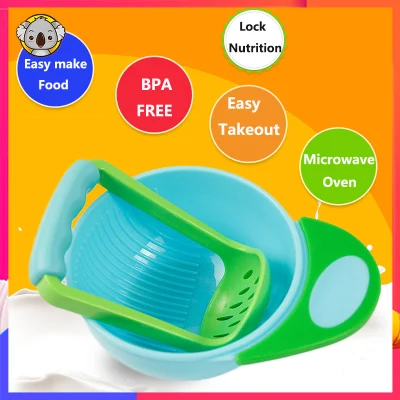 Mash And Serve Bowl Baby Food Masher Grinding Bowl (1piece)