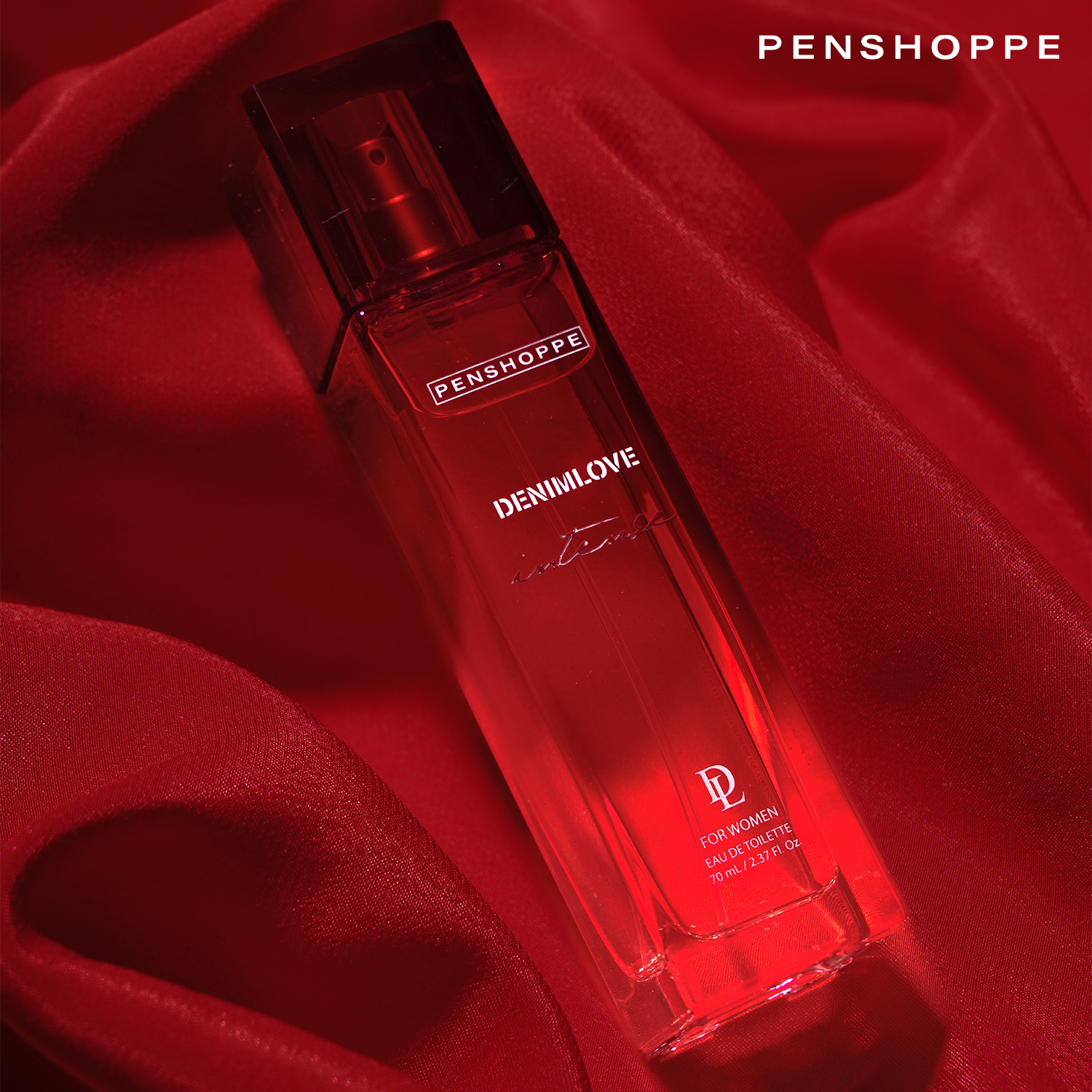 Penshoppe DeniMLove Intense Fruity Floral Scent Eau De Toilette Perfume  For Women 70ML