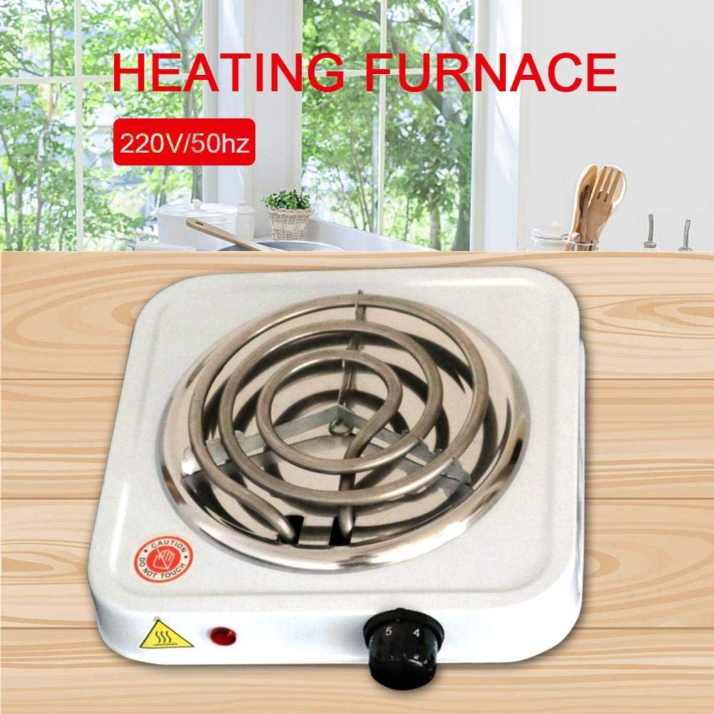 spiral burner cooktop