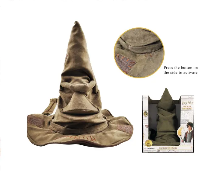 harry potter real talking sorting hat