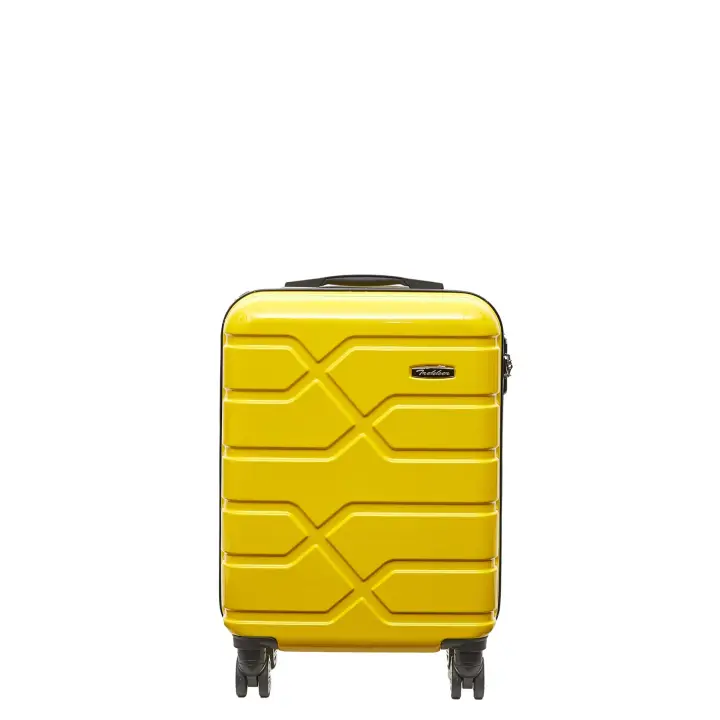 yellow carry on luggage