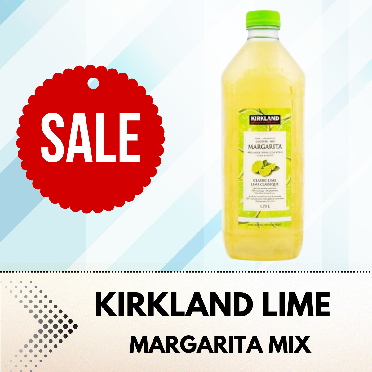 Kirkland Lime Margarita Mix 1.75L PRICE OFF! Lazada PH
