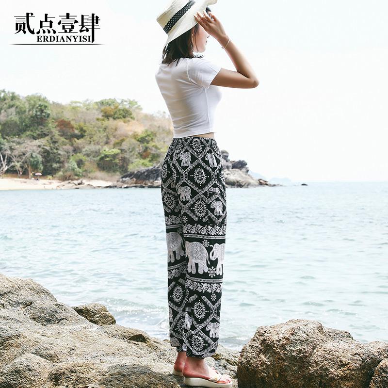 rayon beach pants