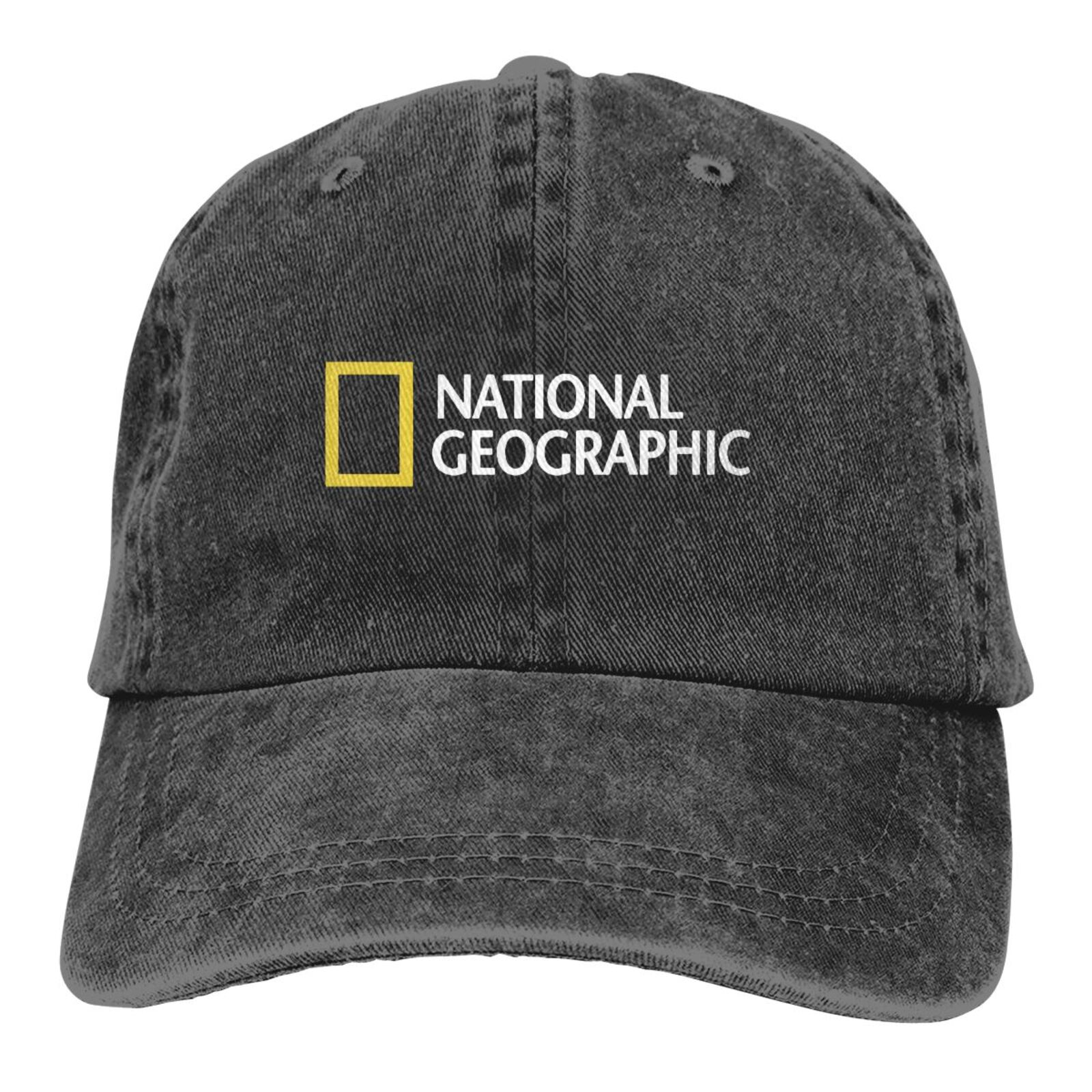 National Geographic Logo Baseball Cap Outing Accessories