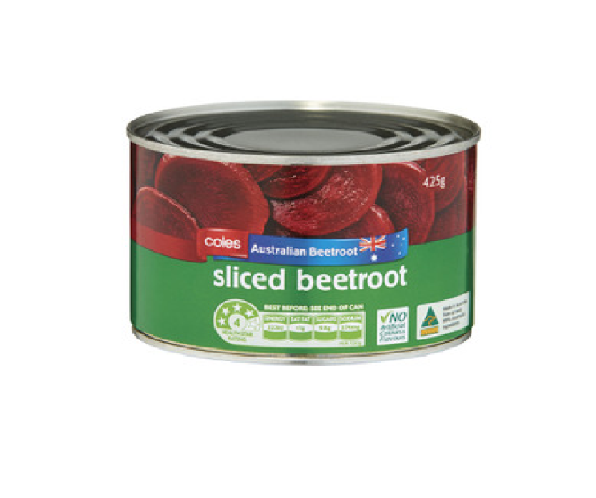 Coles Sliced Beetroot 425g x 2 Lazada PH