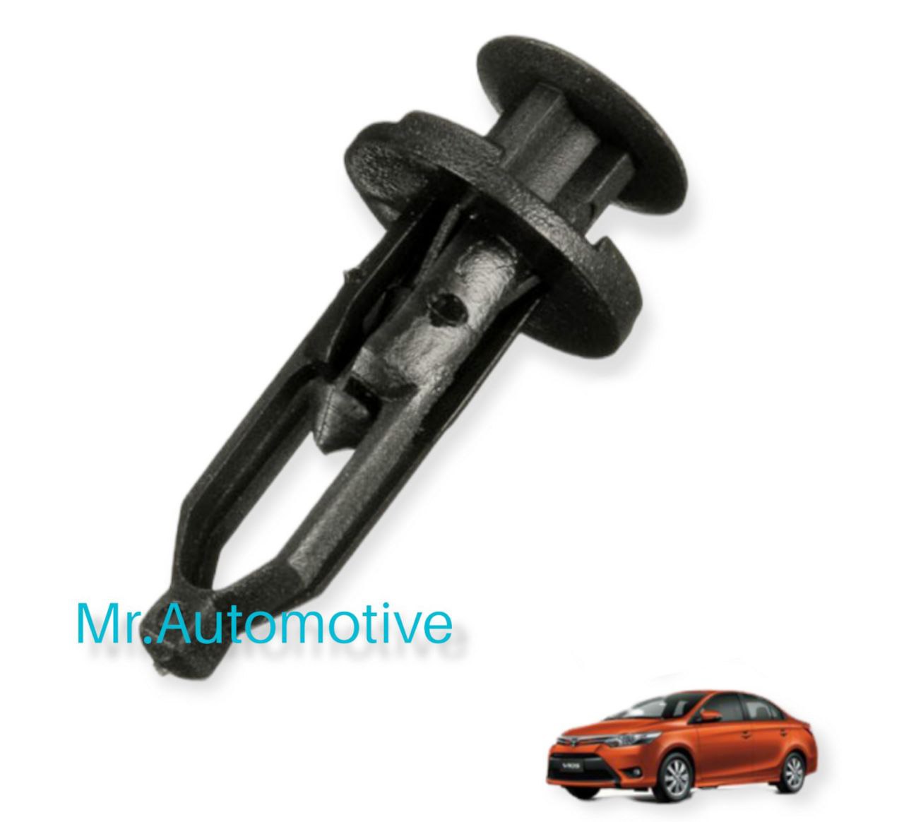 10Pcs Car Radiator Grille Rivet Retainer Grill Clips Nylon Fastener For Toyota 4 Runner Pickup Rav4