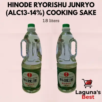 Hinode Ryorishu Junryo (Alc13-14%) Cooking Sake, 1.8 liter