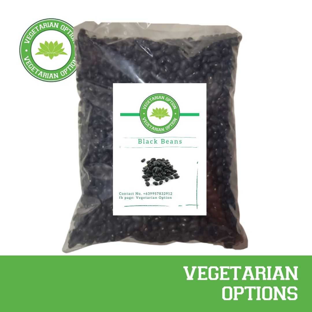 Whole Dried Black Beans / Black kidney beans / Black Turtle Beans 500g
