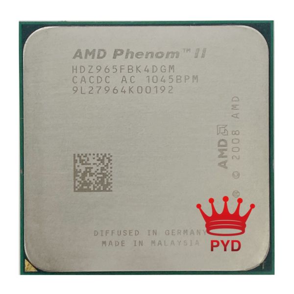 Bộ Xử Lý CPU Lõi Tứ AMD Phenom II X4 965 3.4 GHz HDZ965FBK4DGM Socket AM3