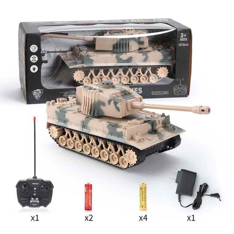 Military battle tank Simulation Five-Way Remote Control Rechargeable ...
