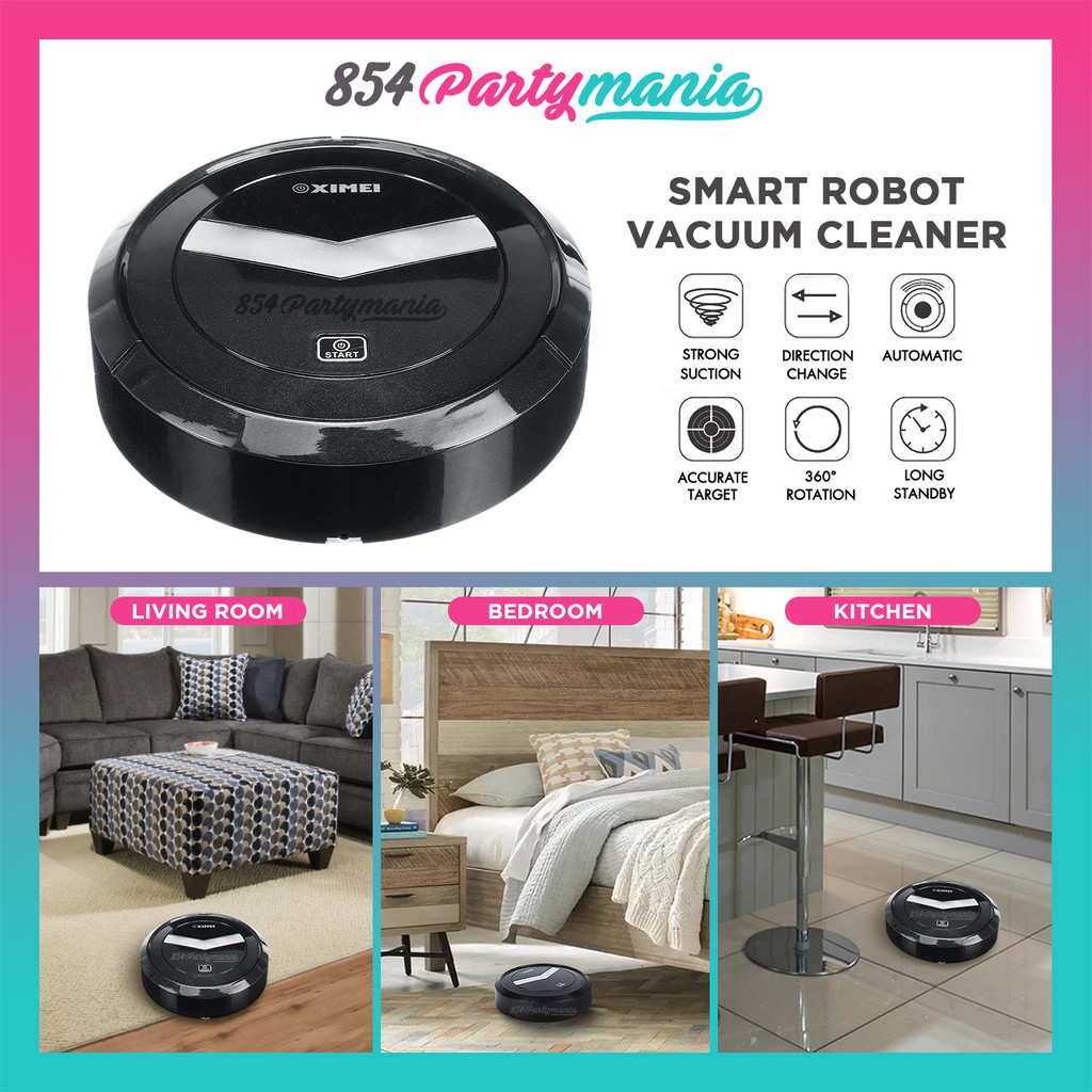 【Spot in Manila】Smart Robot Vacuum Cleaner Ximei Lazada PH