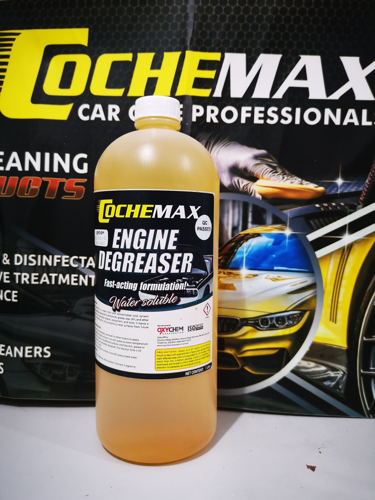 Engine Degreaser 500ML Cochemax In Black Line Package Spray Bottle Is A   4e76a6a8085d0deeb52db2baf96afa65 