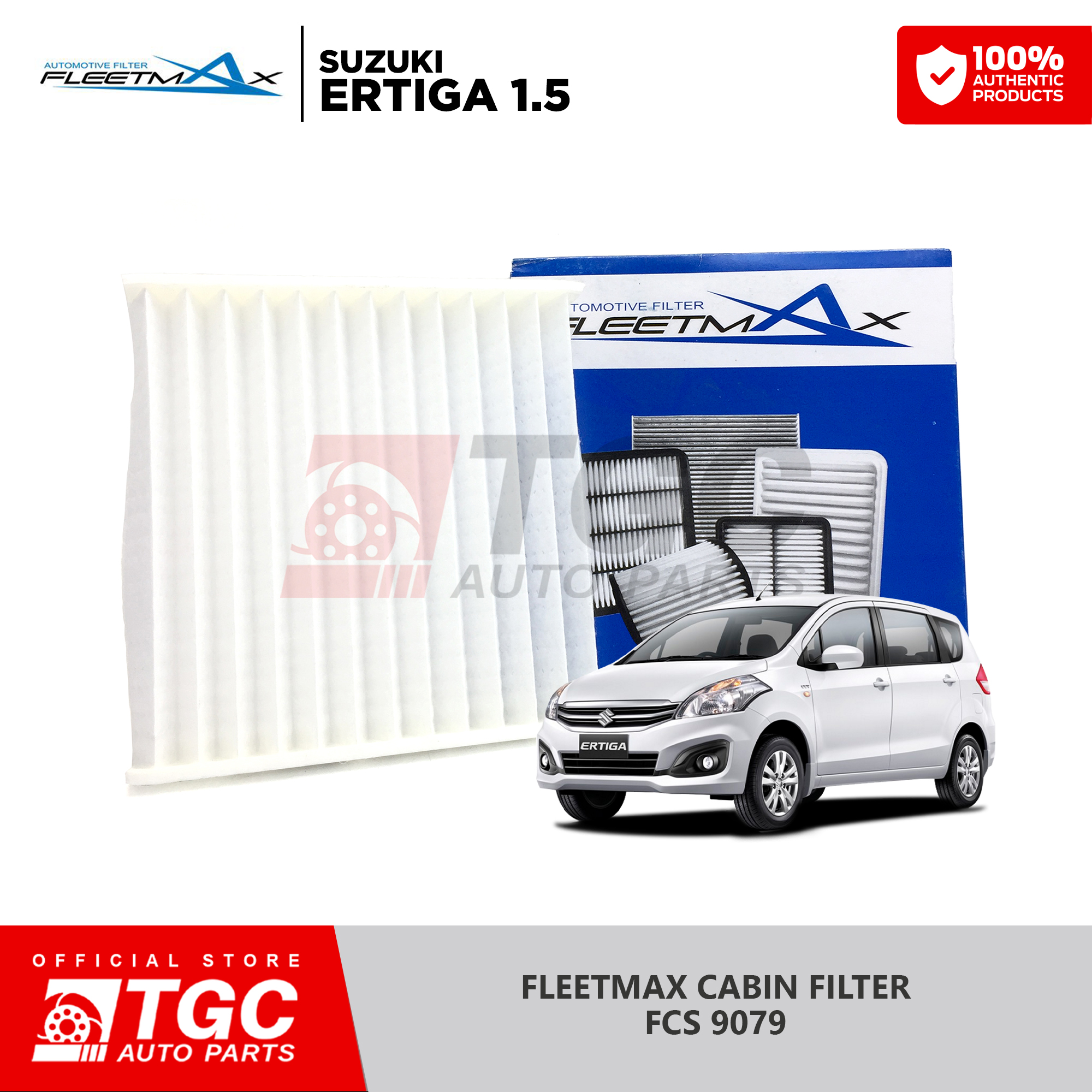 Fleetmax Cabin Filter / Aircon Filter Suzuki Ertiga 1.5 2019 - 2020 ...