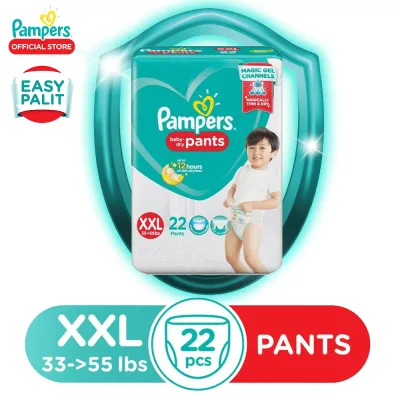 Pampers Baby Dry Diaper Pants Extra Extra Large 22 x 1 pack (22 diapers) - (14-25kg)