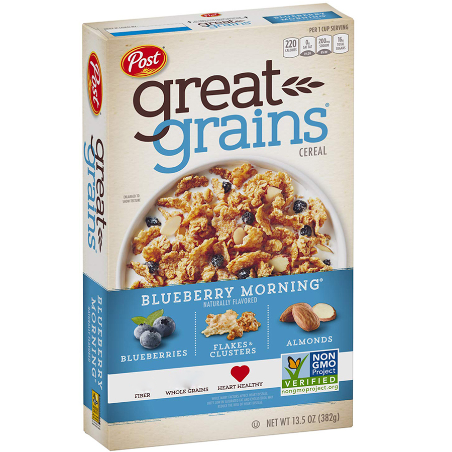 Post Great Grains Blueberry Morning Cereal 382g | Lazada PH