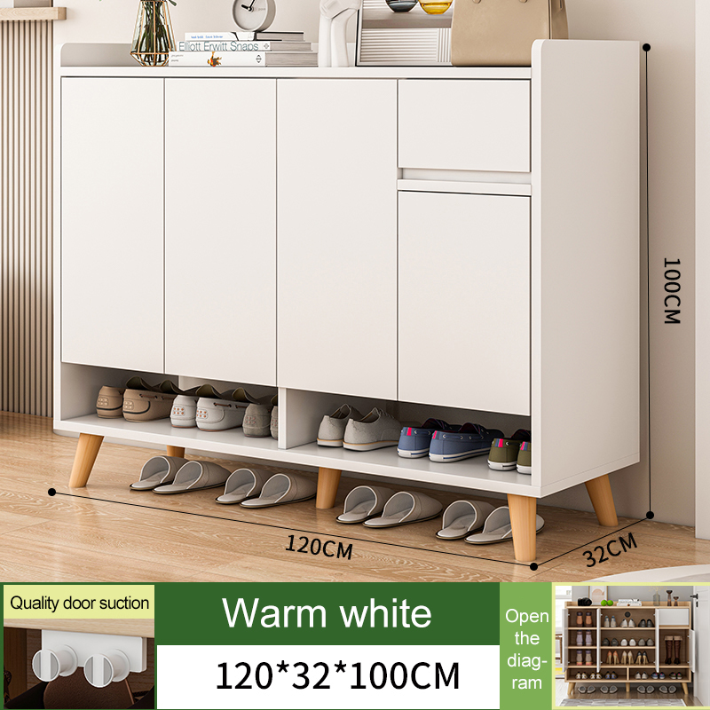Exinhome Shoe Wood Flip Shoe Cabine Storage 90cm/120cm Shoe