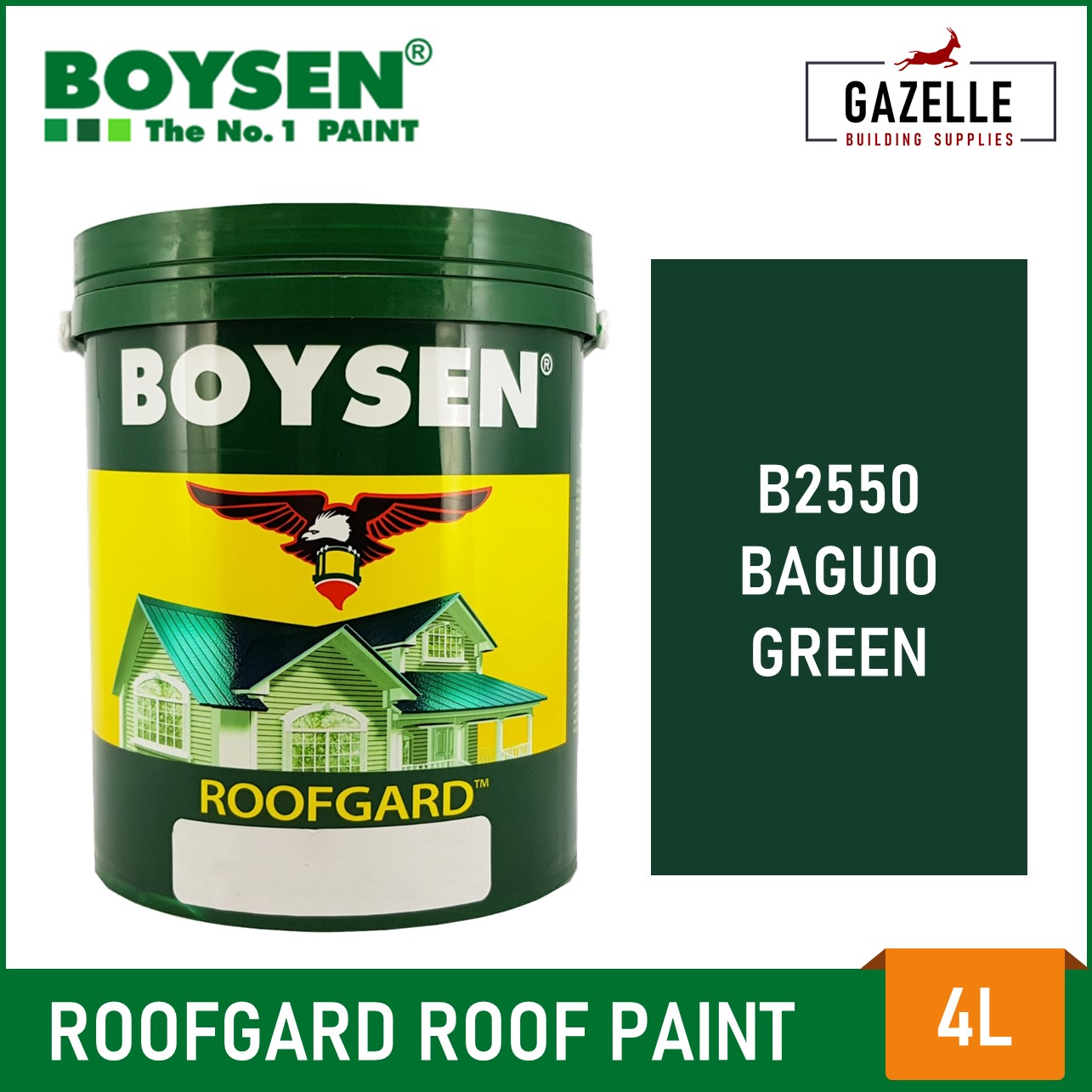 gold paint boysen