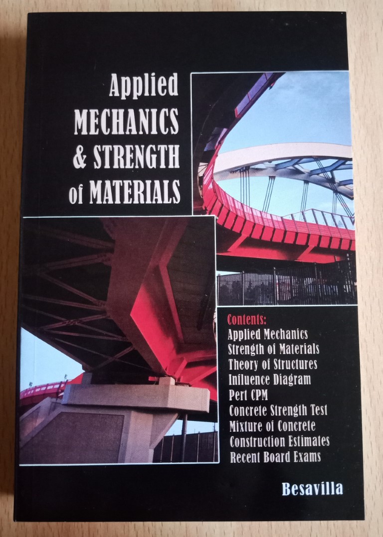 Besavilla Applied Mechanics & Strength of Materials Lazada PH