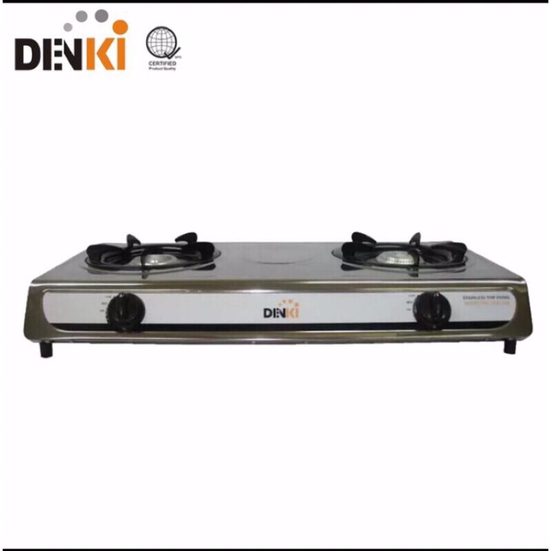 Denki Double Burner Gas Stove Lazada PH