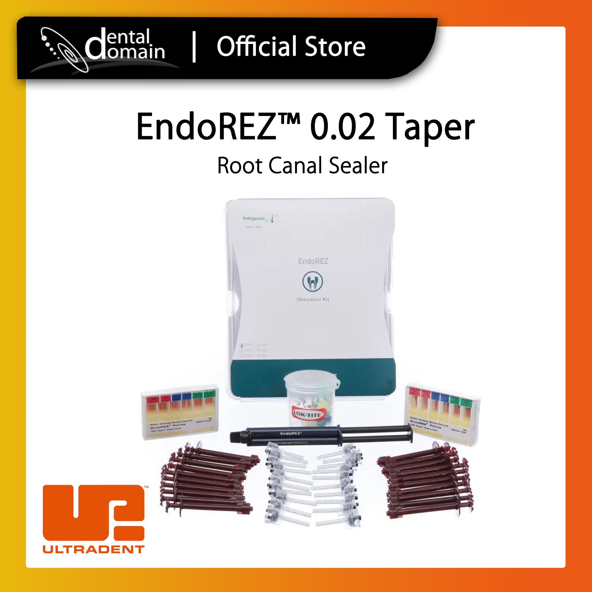 Ultradent EndoREZ™.02 Taper Root Canal Sealer Dental Domain