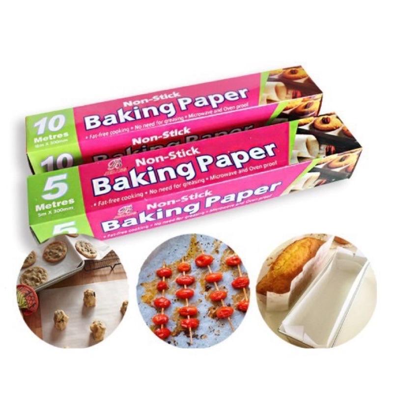 5M Baking Paper Barbecue Double-sided Silicone Oil Paper Parchment ...