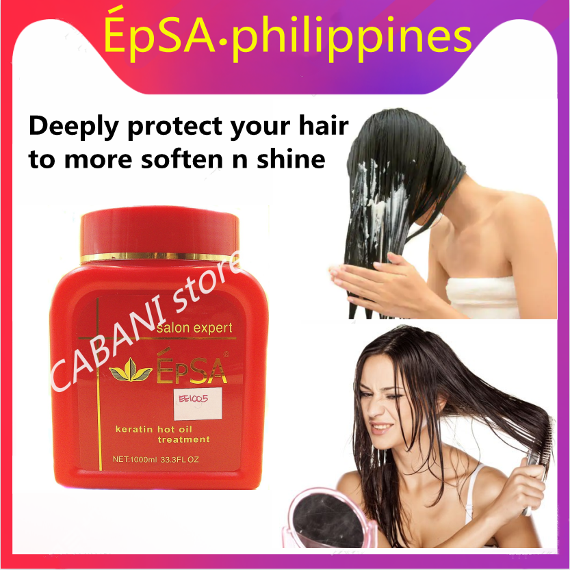 EPSA KERATIN HOT OIL TREATMENT 1000ml 1005 Lazada PH