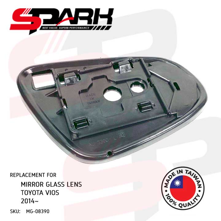 Side Mirror Lens Glass Lens for Toyota Corolla 2013, Toyota Vios 2013