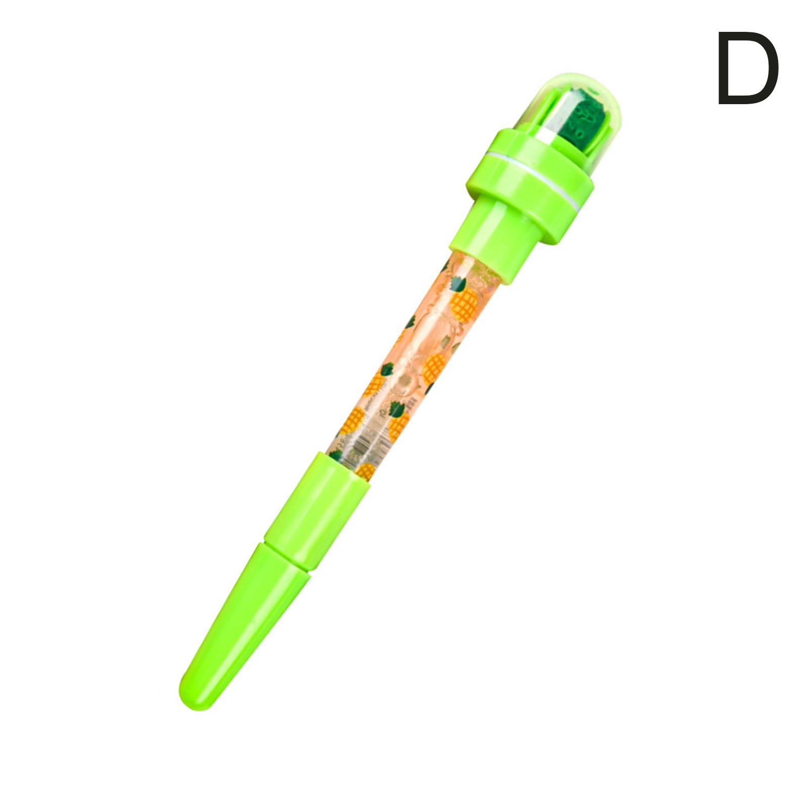 5 In 1 Cute Seal Ballpoint Pen Children Toys Multifunction Bubble Pen