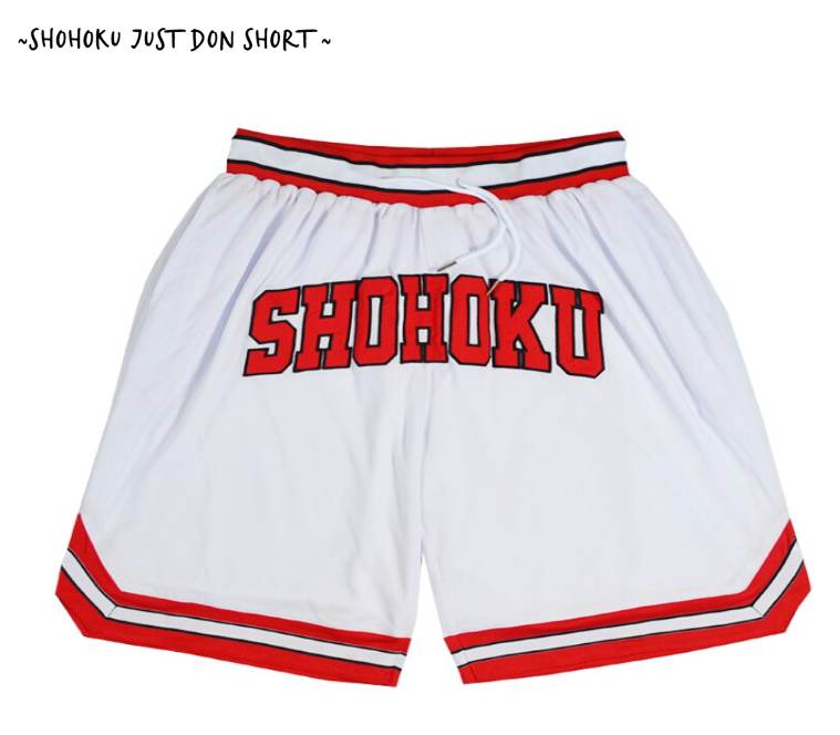 JUST DON SHORTS SLAM DUNK SHOHOKU 4 POCKETS MAKAPAL TELA Lazada PH