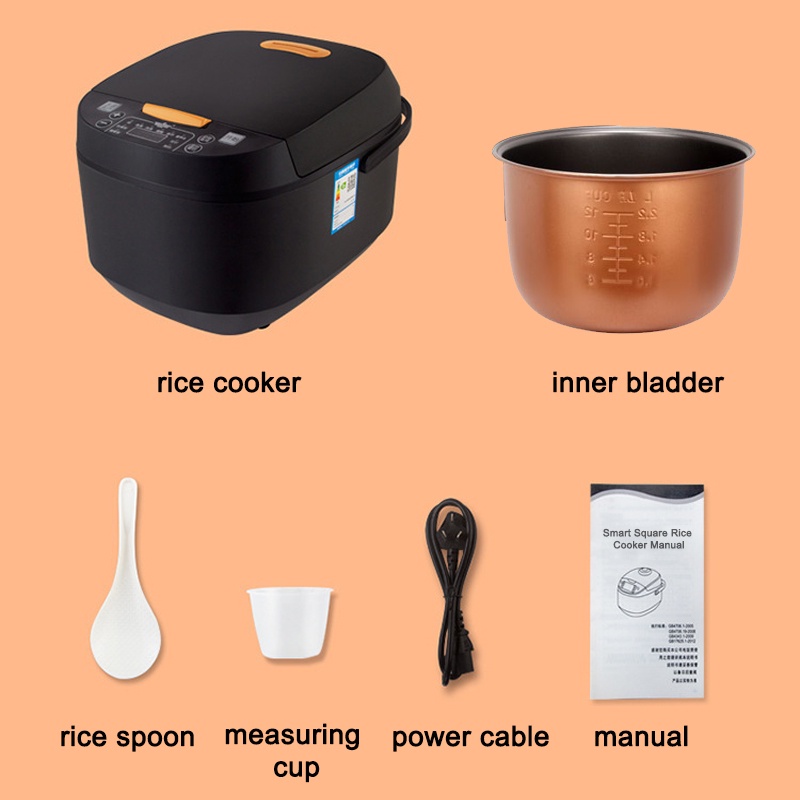 (Germany)5L largecapacity rice cooker, keep warm, smart timer