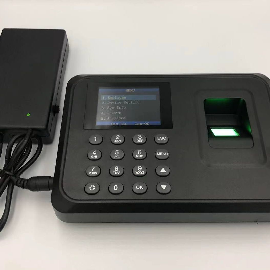 ZKTeco Office Biometric Face Fingerprint Time Card Attendance Machine ...