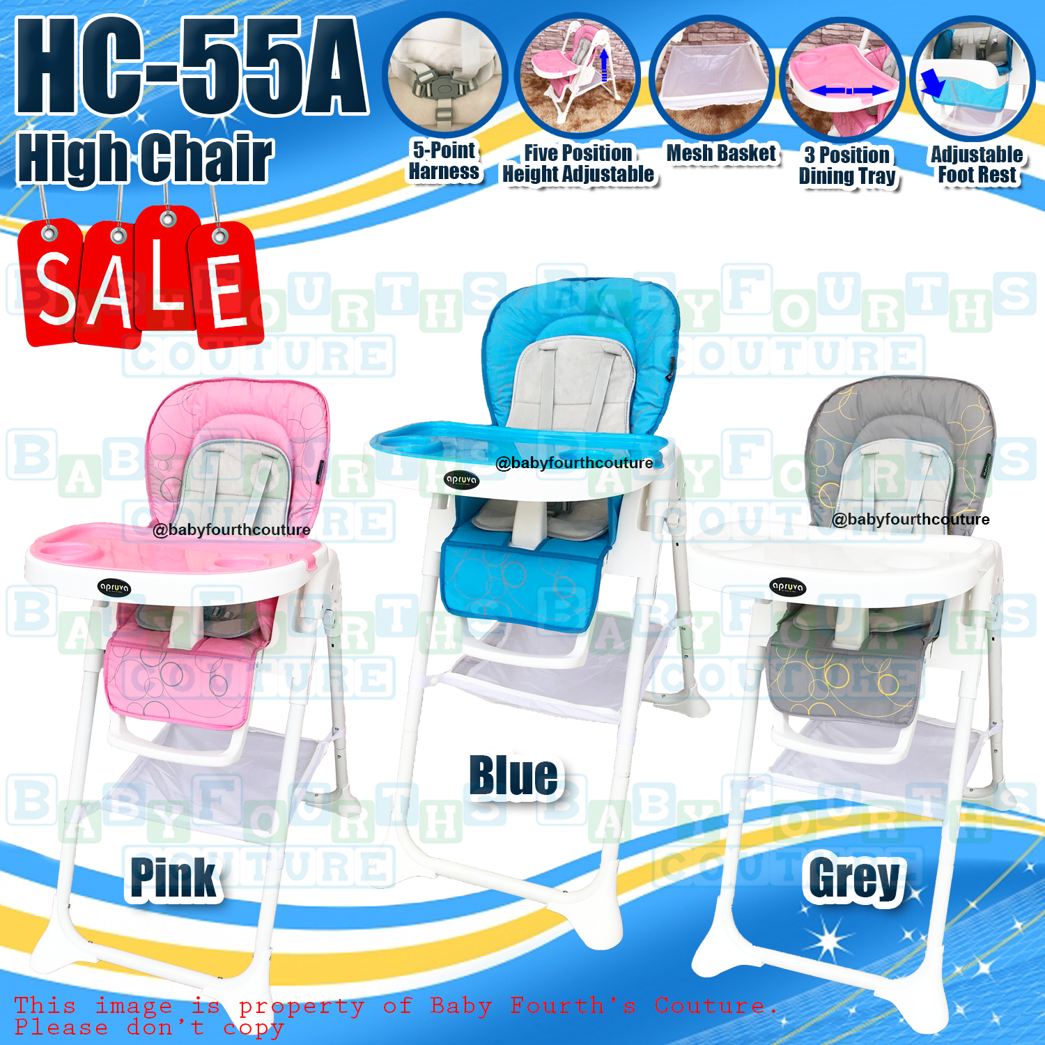 apruva high chair