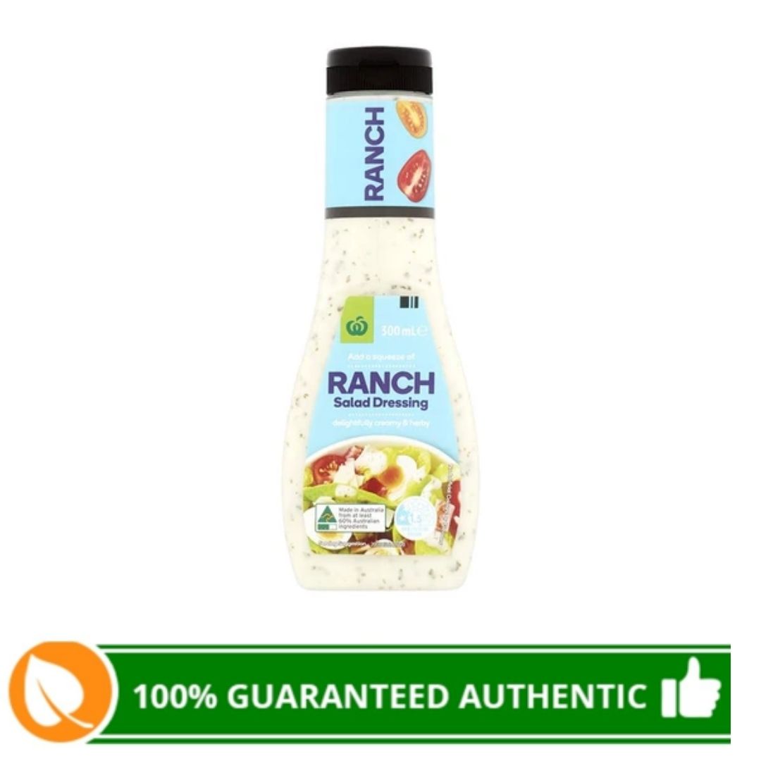 Woolworths Ranch Salad Dressing 300ml Lazada PH