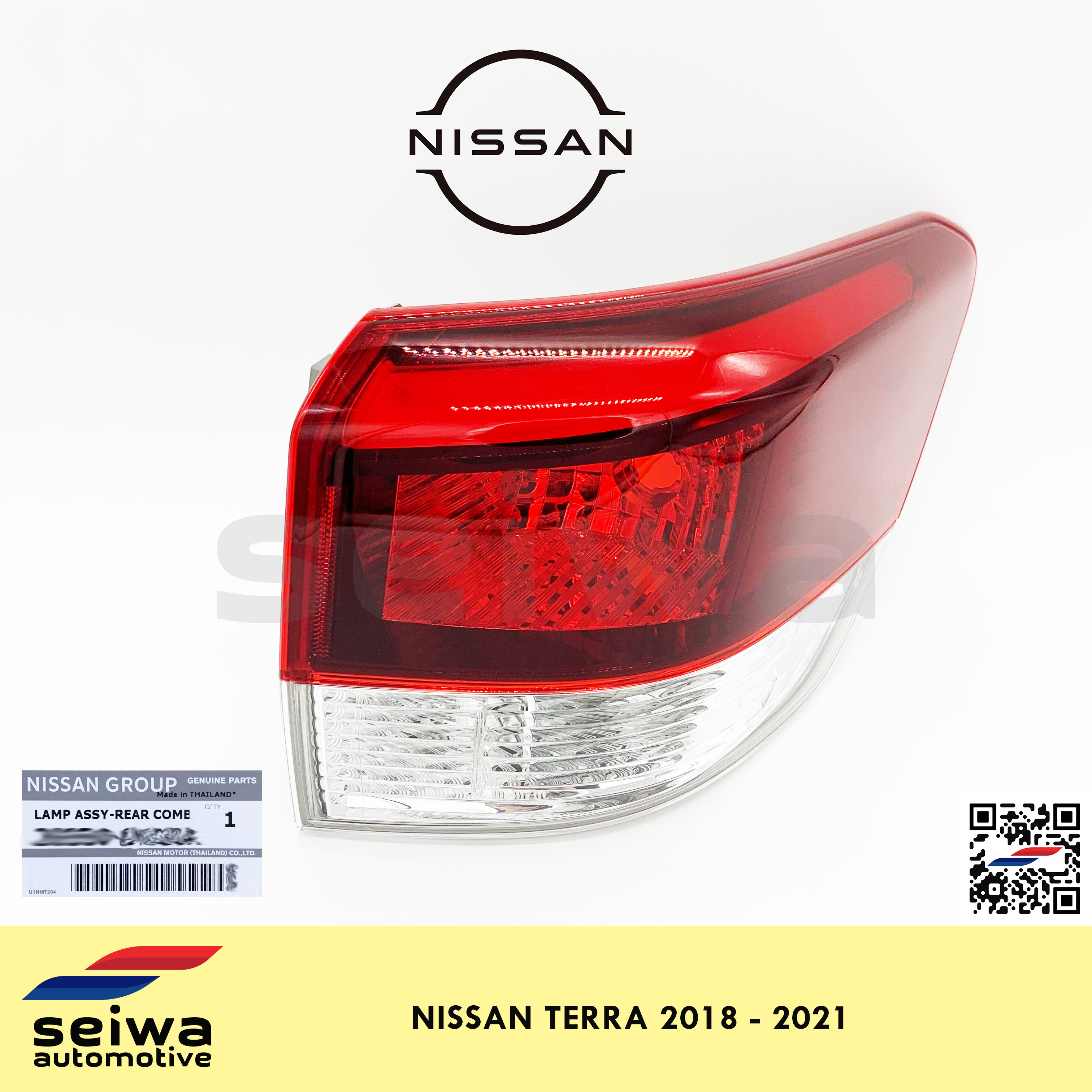 [2018 2021] Nissan Terra Tail Lamp Outer RH (Passenger Side