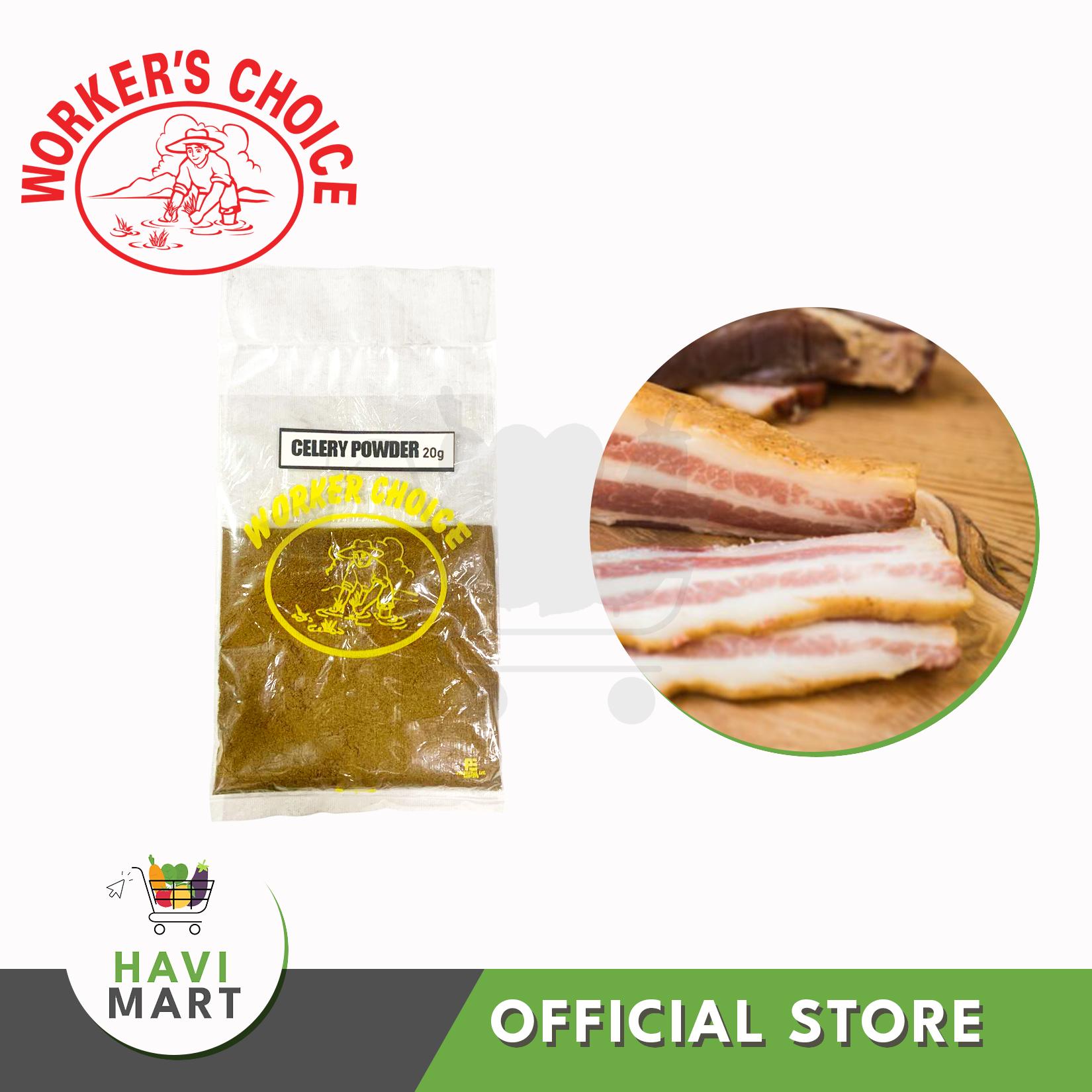 Worker's Choice Premium Celery Powder 20g Lazada PH