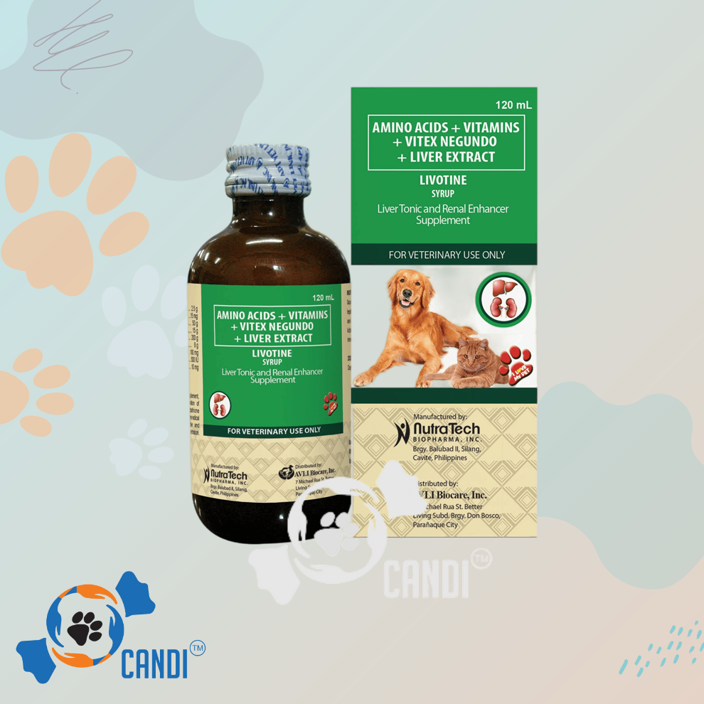 Livotine Syrup for Dogs and Cats 60 ml and 120 ml Lazada PH