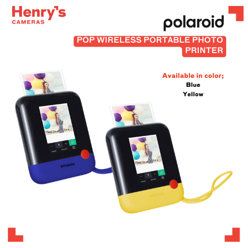 POLAROID POP WIRELESS PORTABLE PHOTO PRINTER INSTANT DIGITAL 20MP