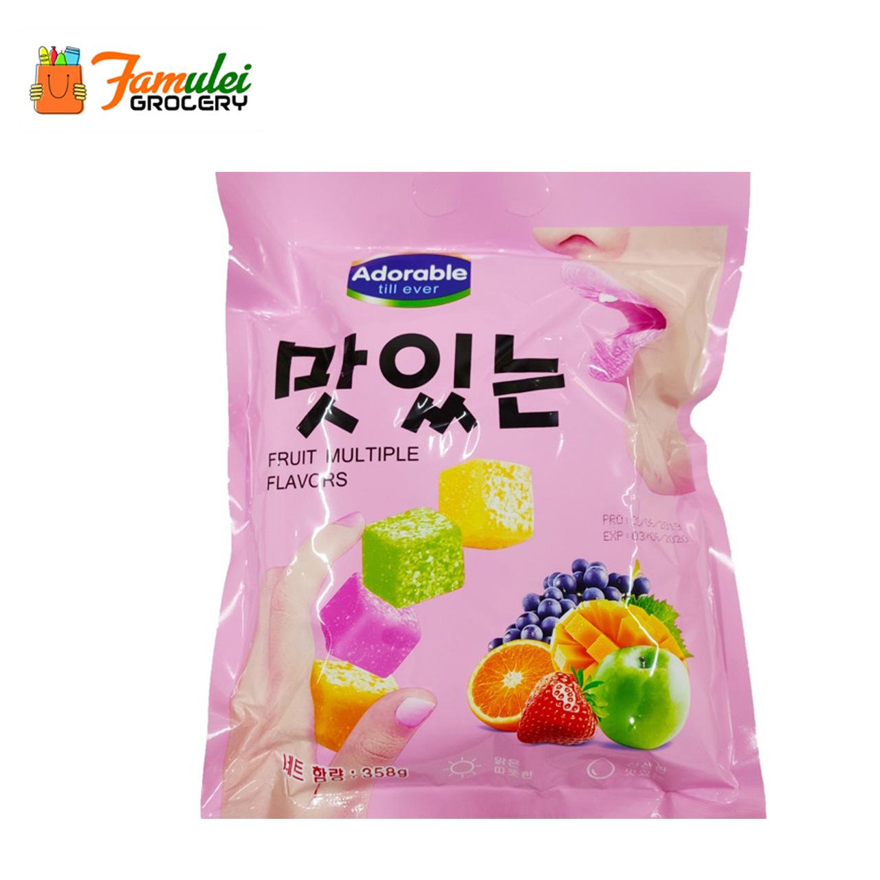 Coco Adorable Fruit Multiple Flavors Jelly Candy 358g Lazada PH