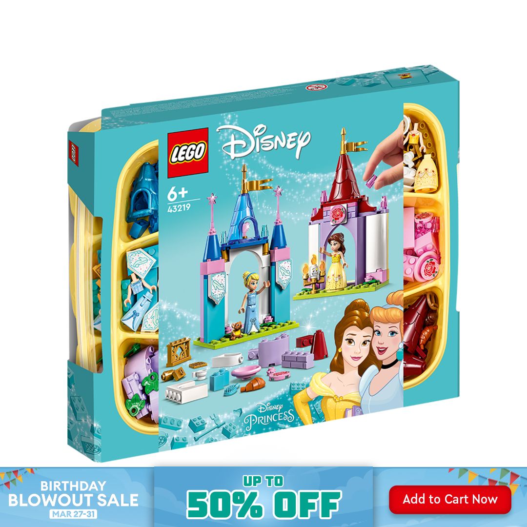 LEGO® Disney Princess 43219 Disney Princess Creative Castles , Age 6 ...