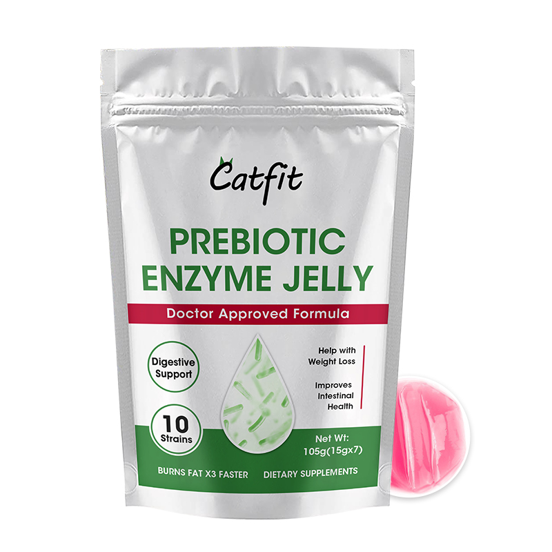 Catfit Prebiotics Digestive Enzyme Jelly with 10 Strains Peach Flavor