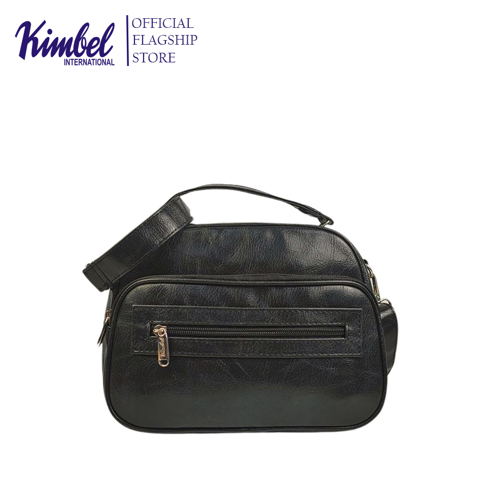 KIMBEL Sling bag B21021 Leatherrete Lazada PH