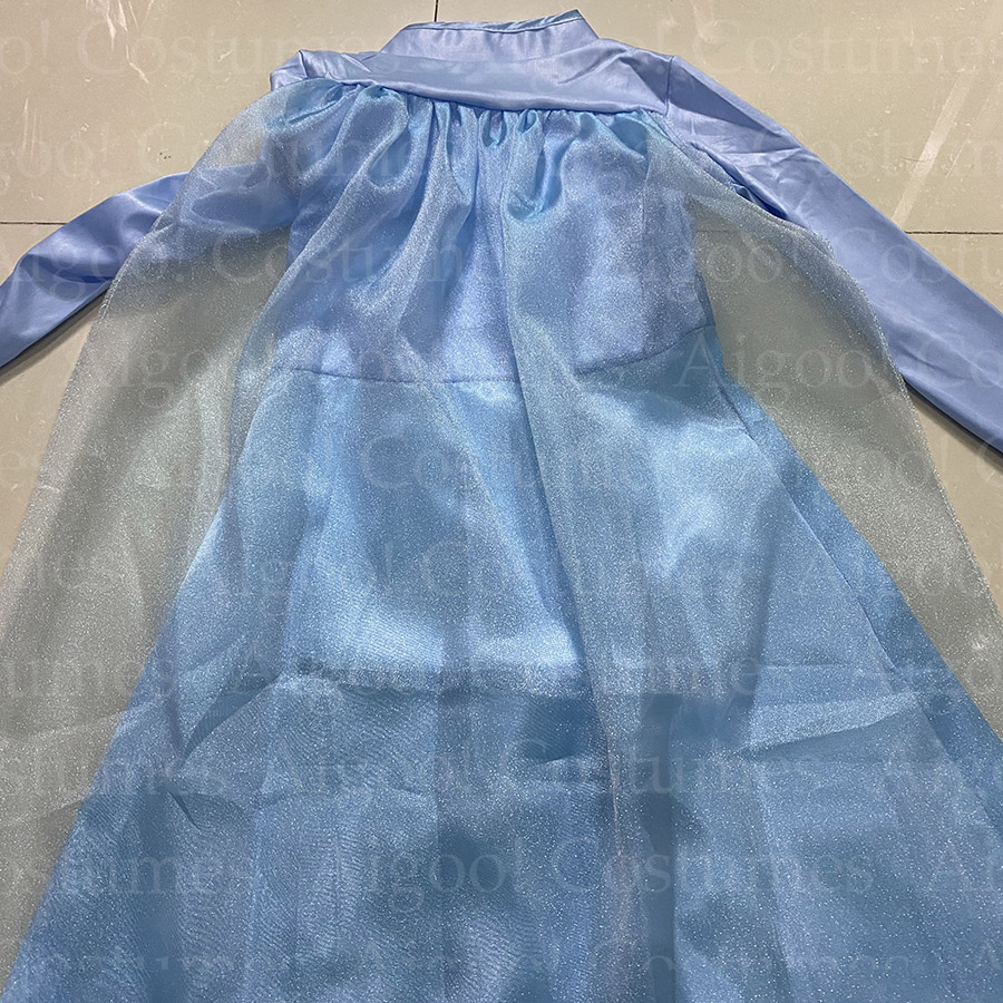 Princess Elsa Dress Vestido Original Da Frozen Elsa Dress Capa De