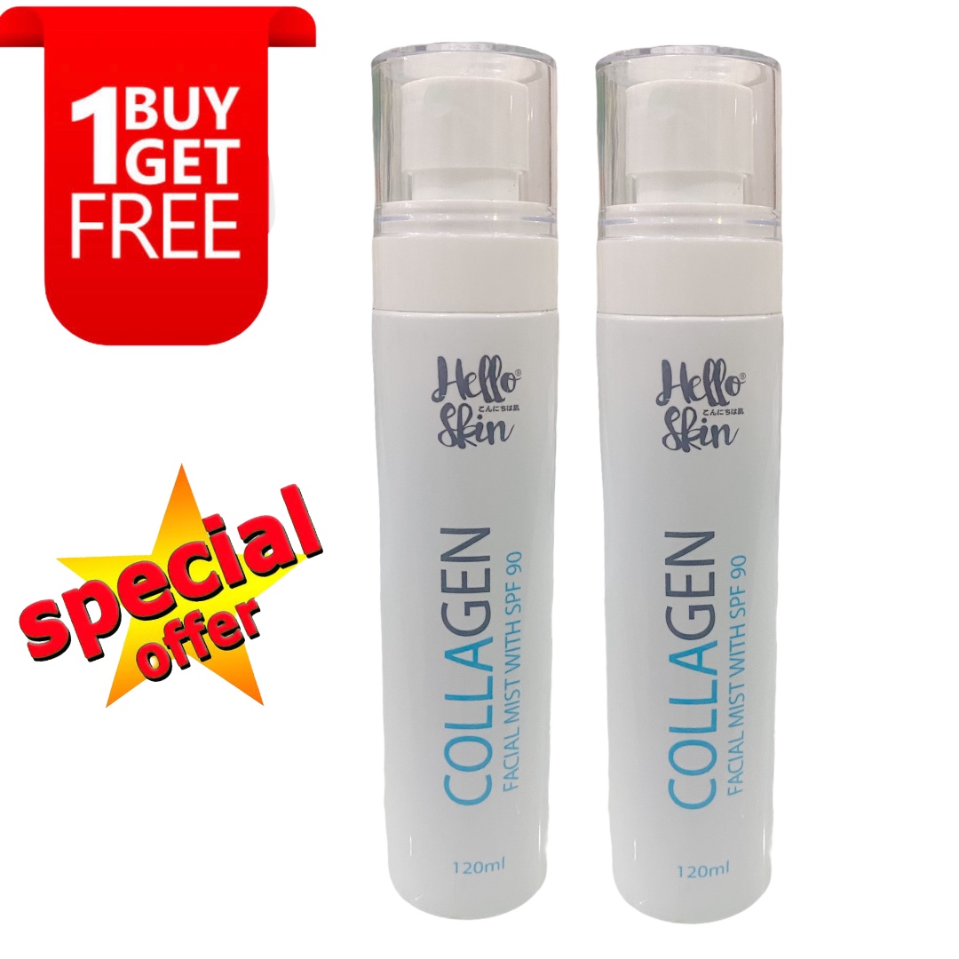HELLO SKIN COLLAGEN FACIAL MIST 120 ML BUY 1 TAKE 1 PROMO ORIGINAL NEW