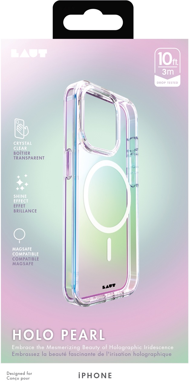 LAUT HOLO PEARL Case for iPhone 15 Series Classic Apple Iphone