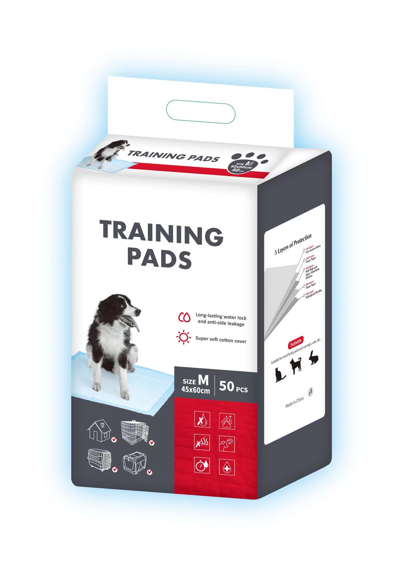 (High Quality) Dog Pee Pad Per Pack Pet Training Pad Wee Pee Poop