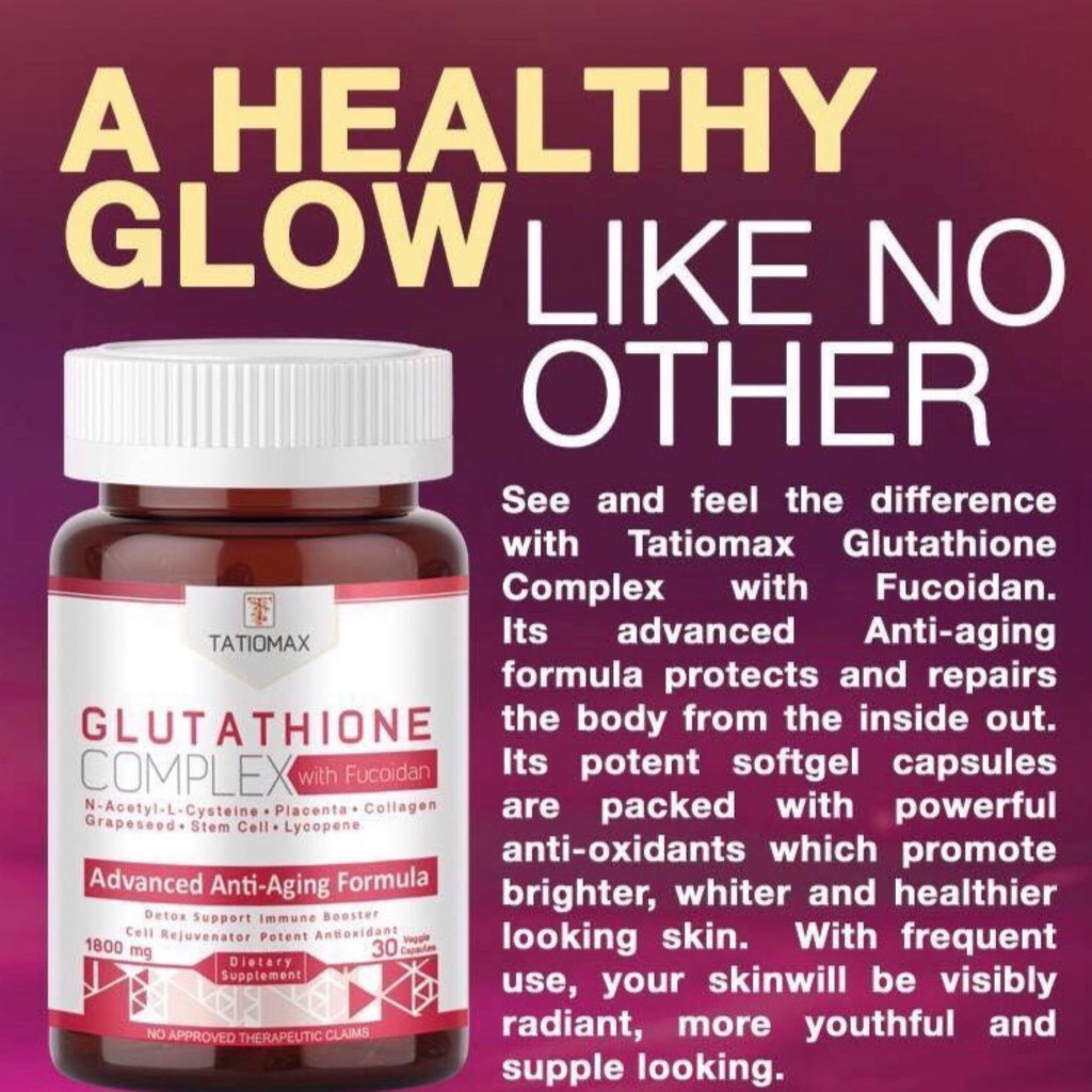 Glutathione Complex with Vitamin C , NAC & Collagen Advanced Anti-Aging 30  Capsules | Lazada PH