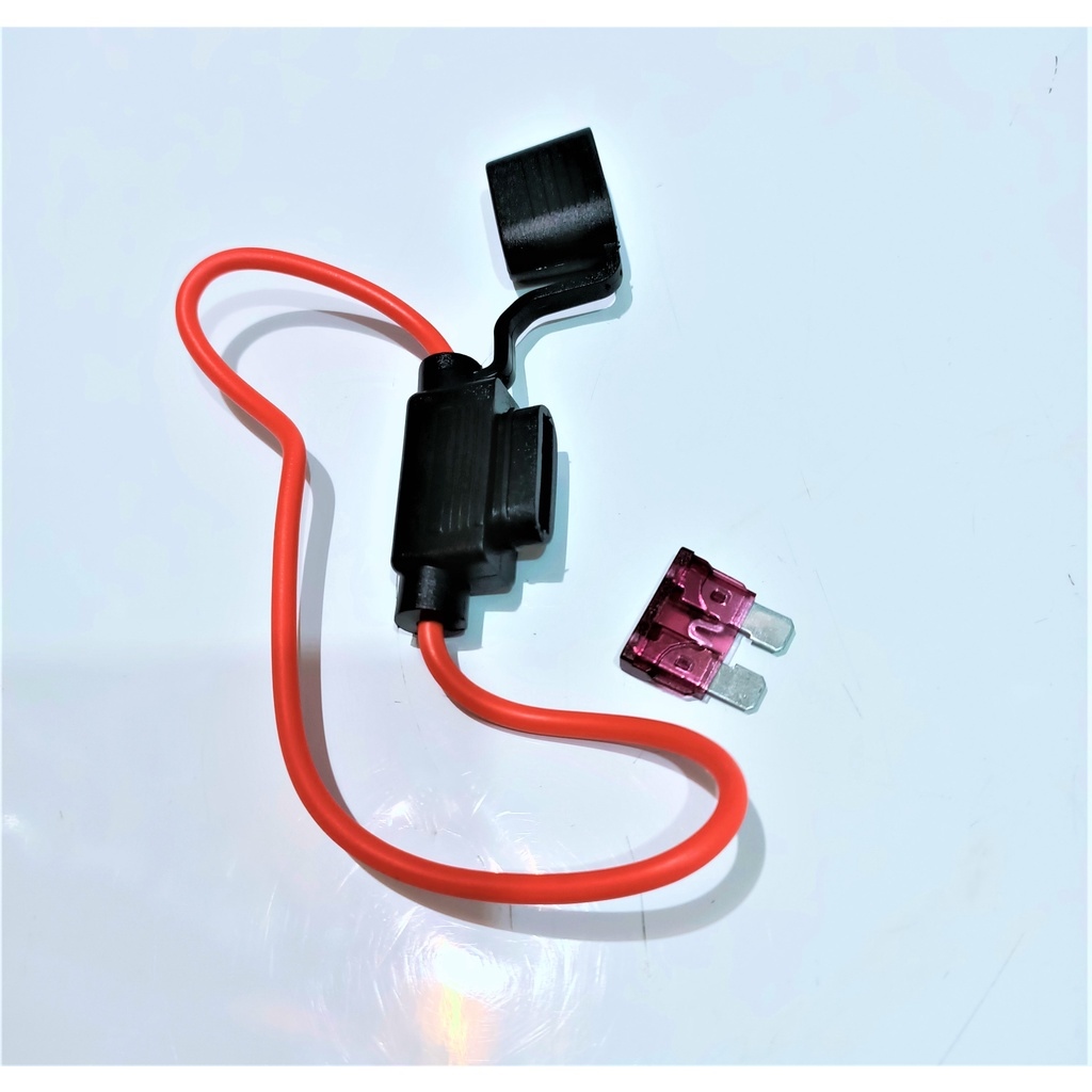 Ebike fuse holder blade flat type. 40A ampacity waterproof Lazada PH
