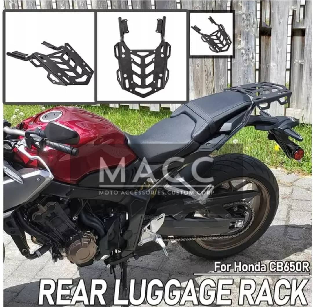 Rear Luggage Rack Carrier Case Support Frame for Honda CB650R CBR650R